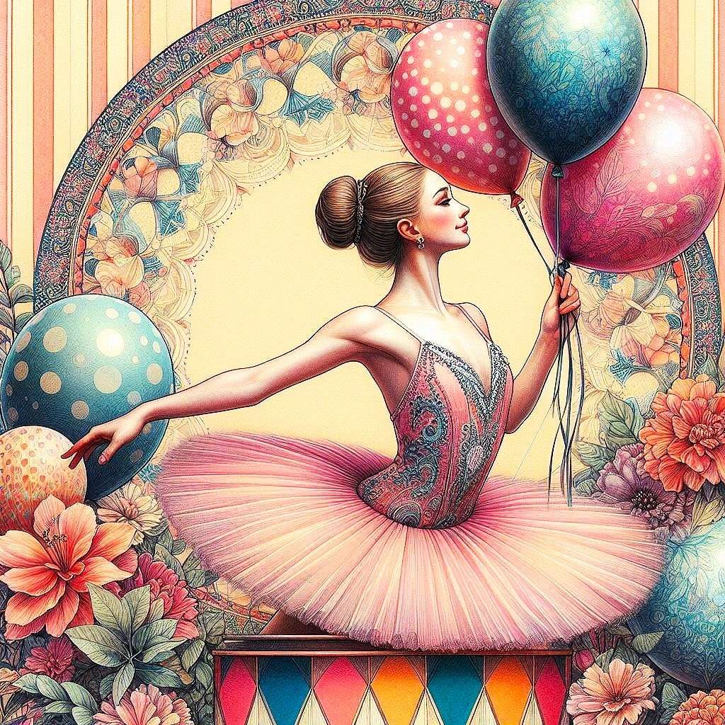 Ballerine de cirque puzzle en ligne
