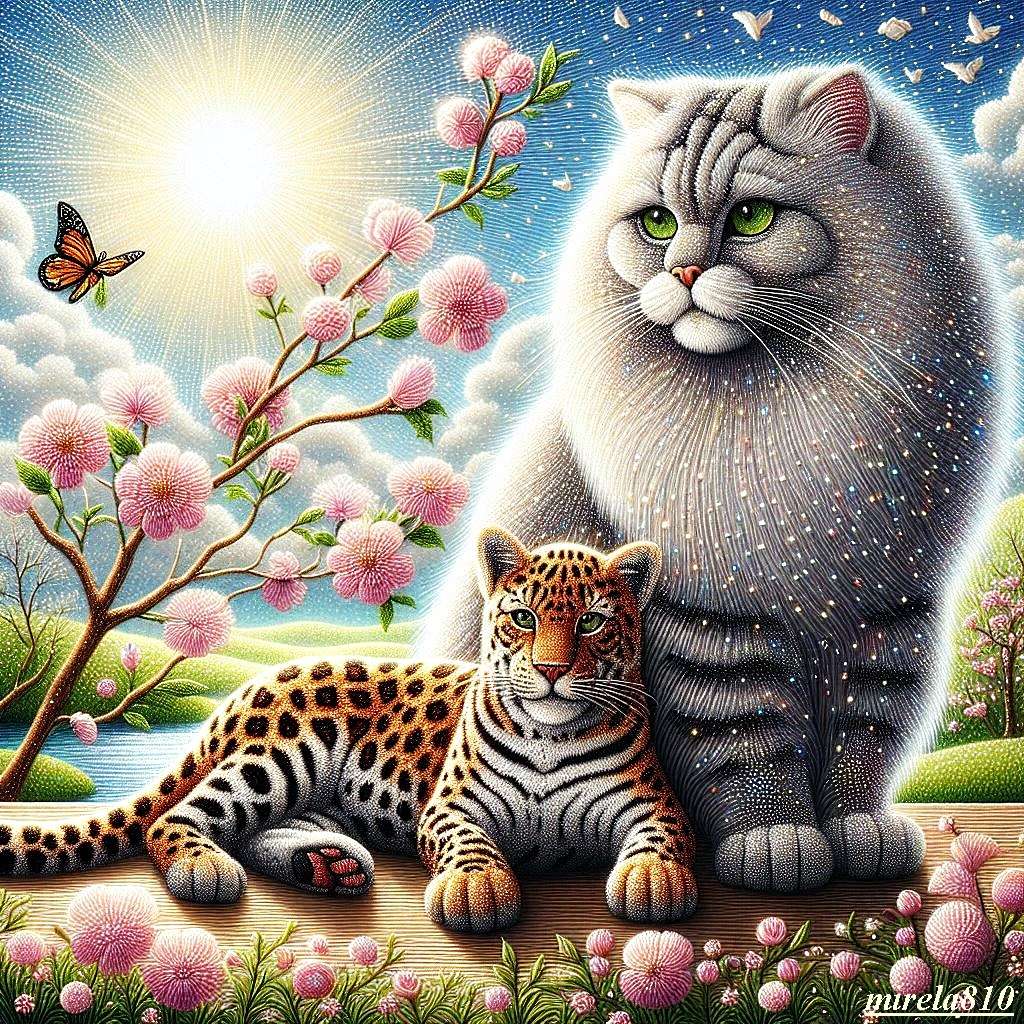 Animals, cats jigsaw puzzle online