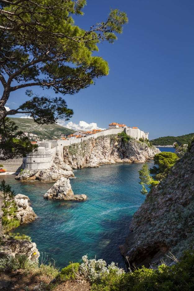 Fort Lovrijenac, Dubrownik Chorwacja puzzle online