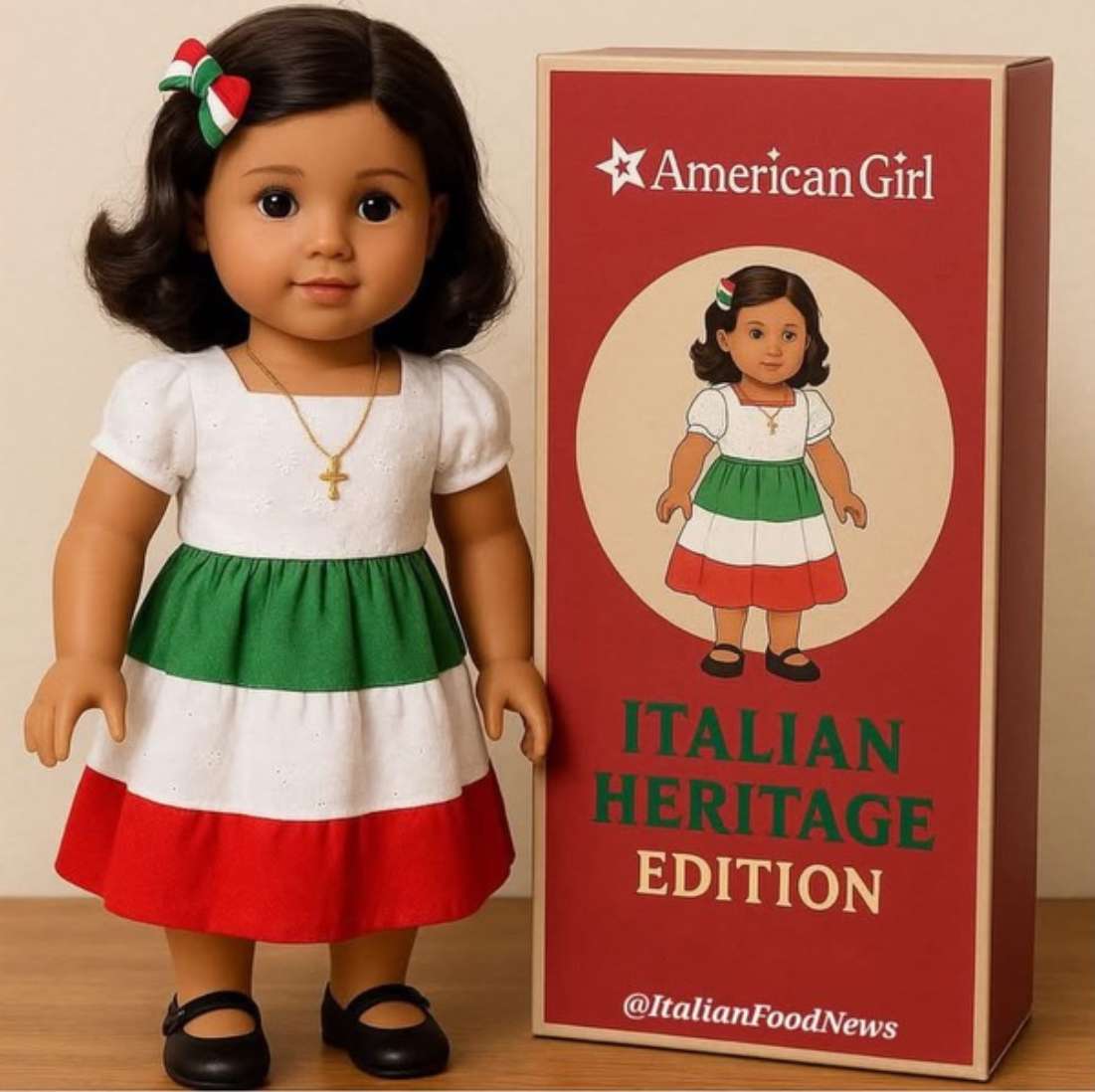 Edizione Italiana Dell'american Girl Doll。 ジグソーパズルオンライン