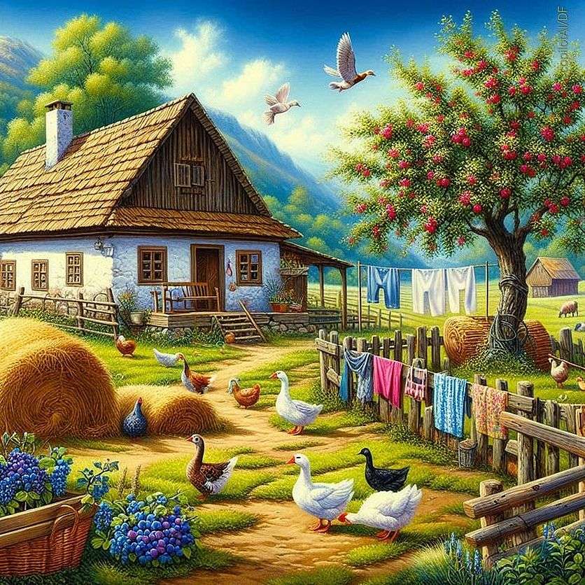 Детские воспоминания онлайн-пазл