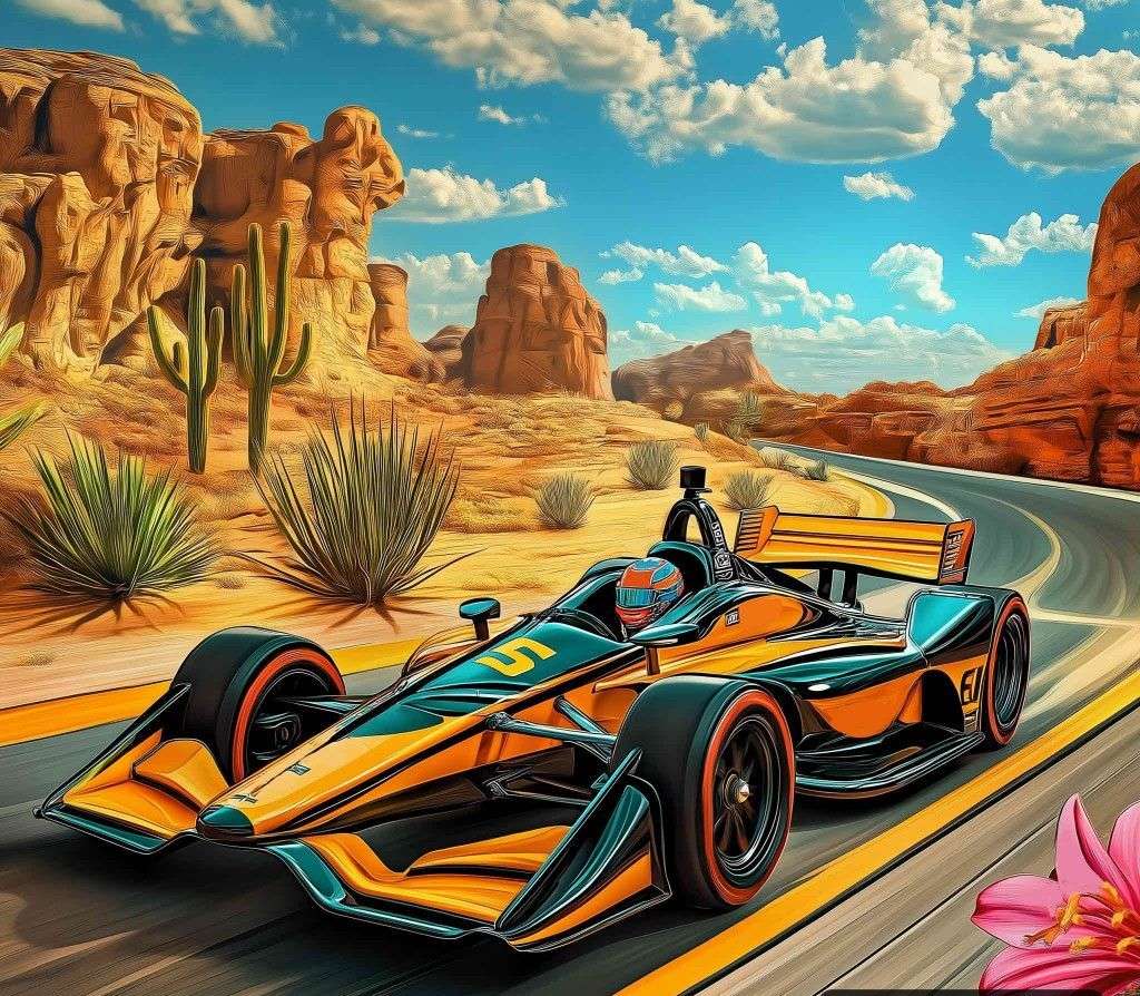 砂漠をスピードして オンラインパズル