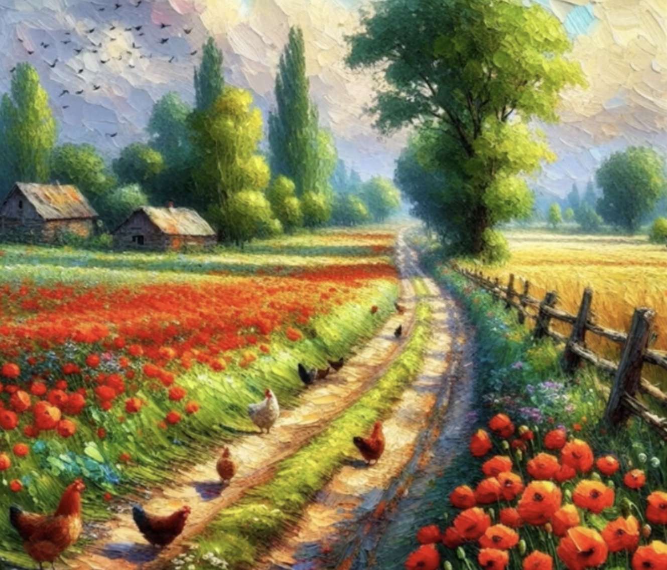 Kolorowe doświadczenie puzzle online