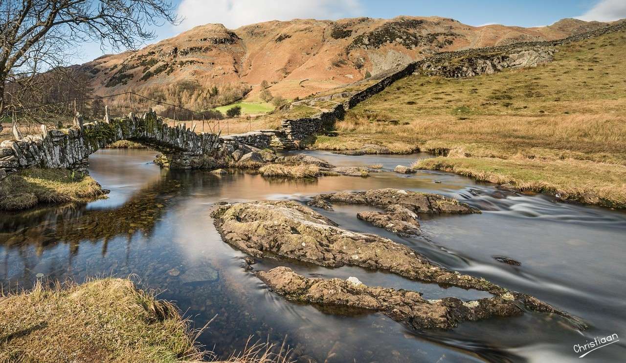 Lake District, Little Langdale, Cumbria. puzzle online