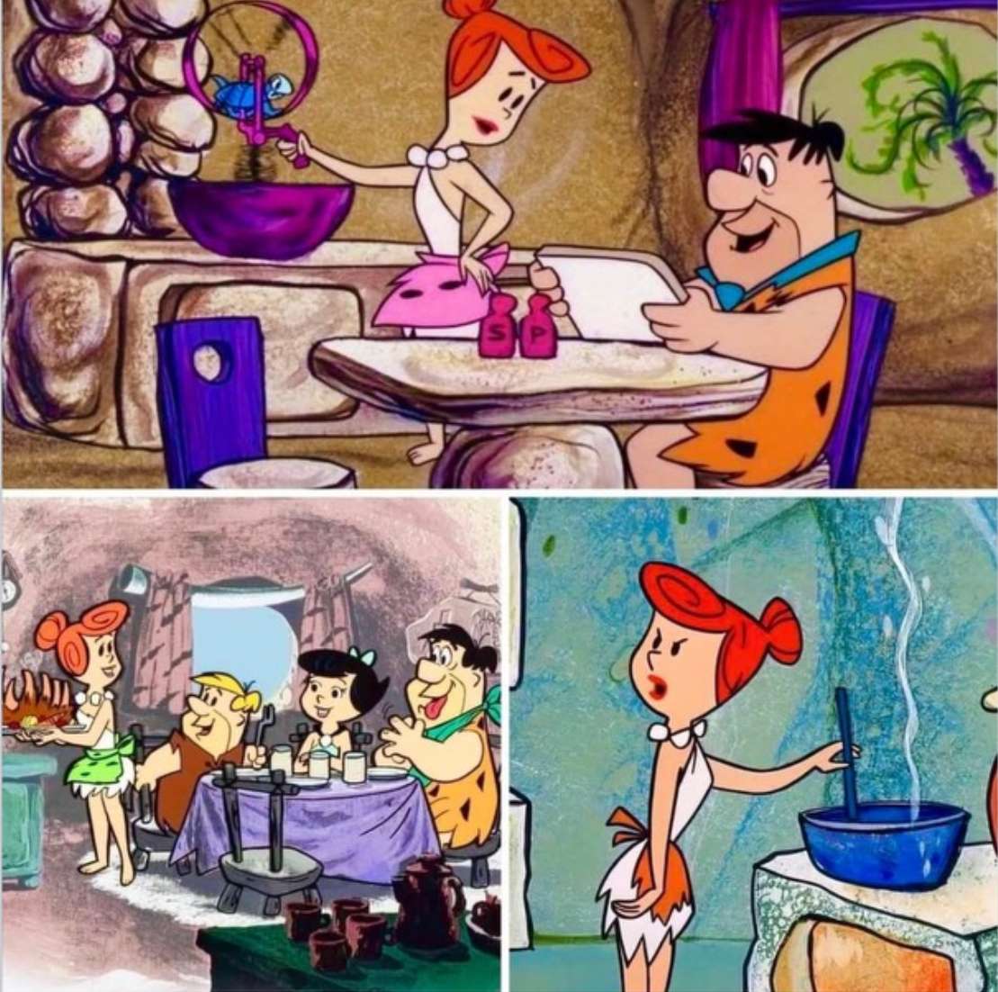 小石のある家でフレッドとウィルマ オンラインパズル