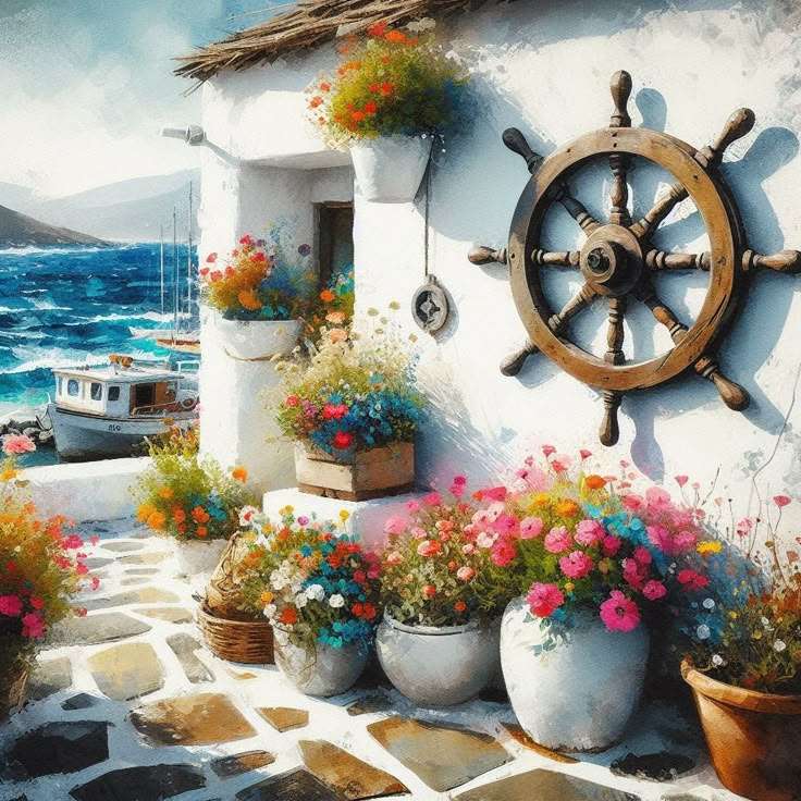 Życie bez celu to statek bez steru puzzle online