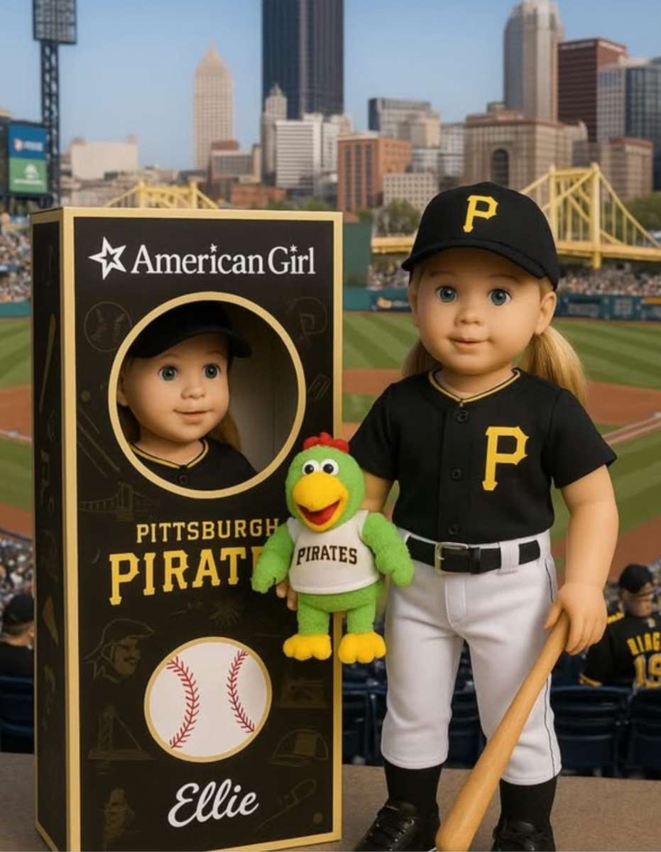 Pittsburgh Pirates American Girl Doll puzzle online