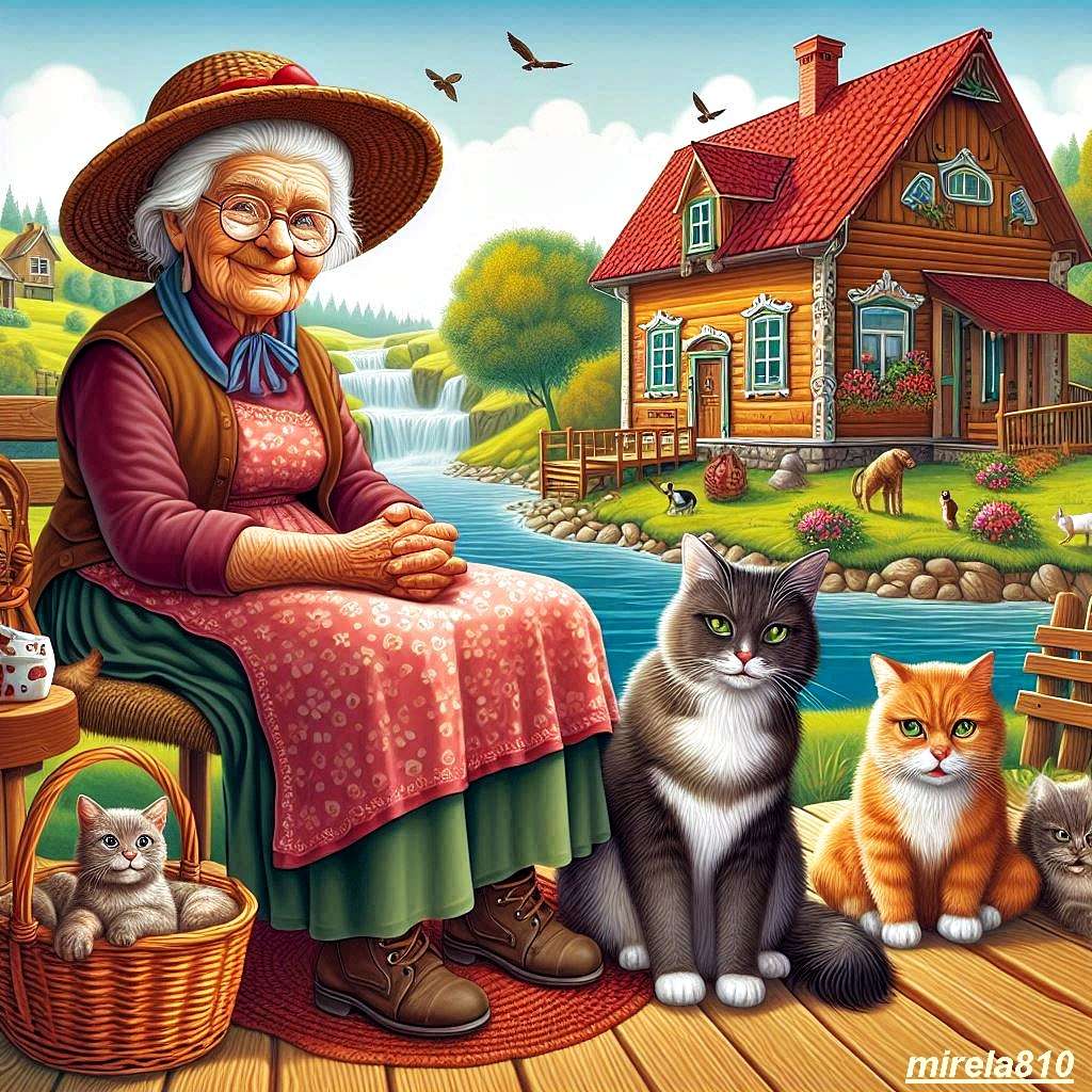 La vie rurale puzzle en ligne