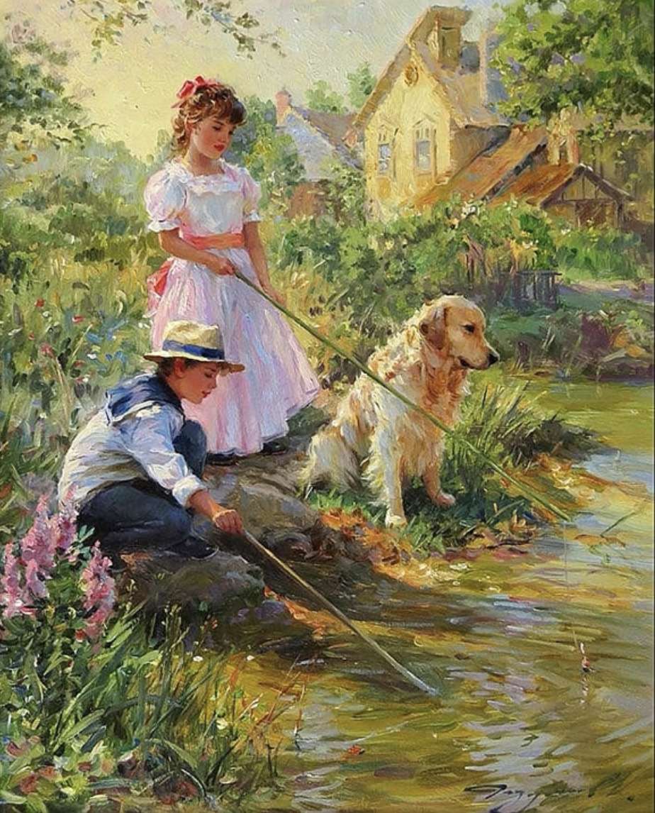 W stawie puzzle online