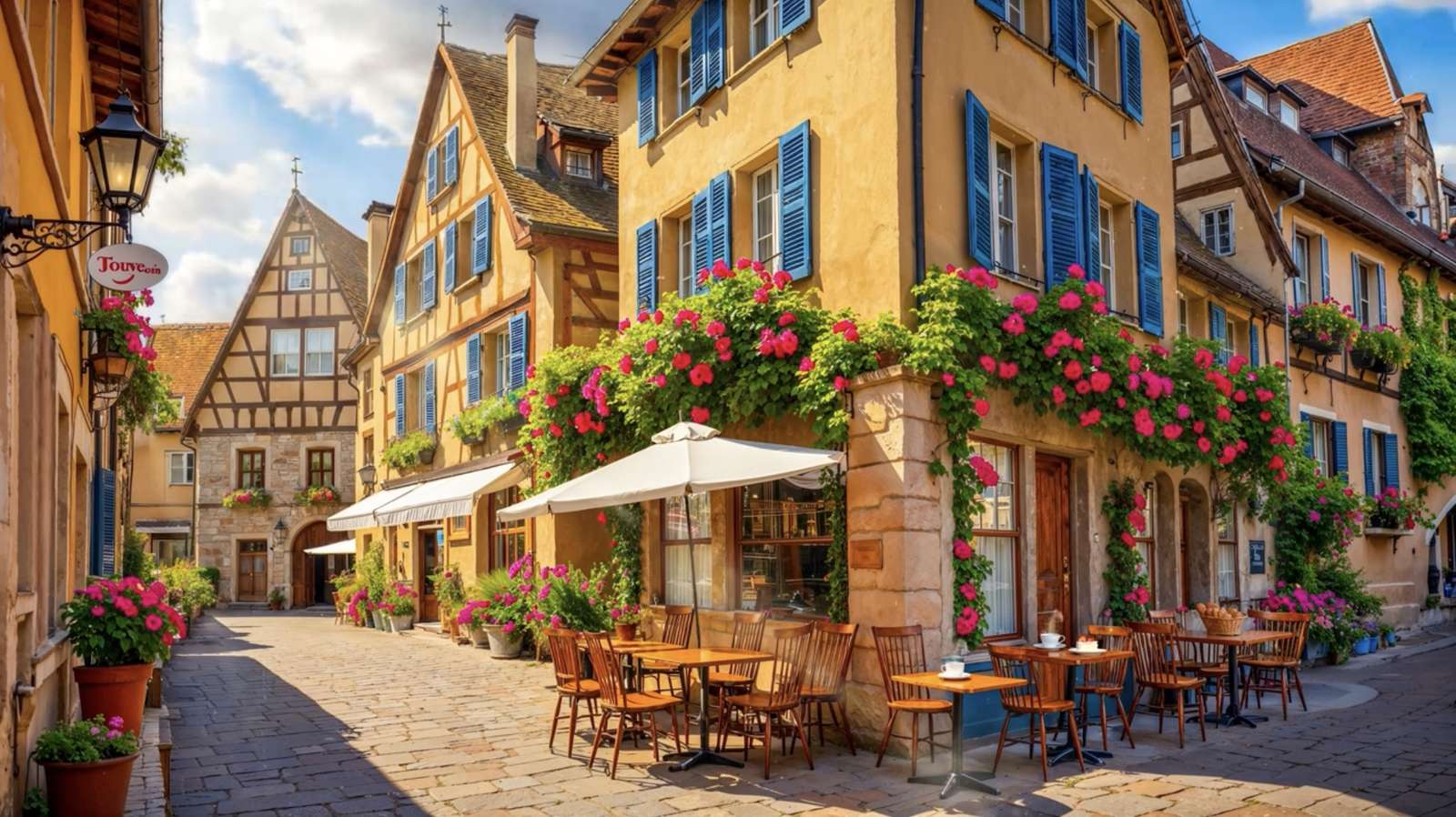 Terrace in the sun online puzzle