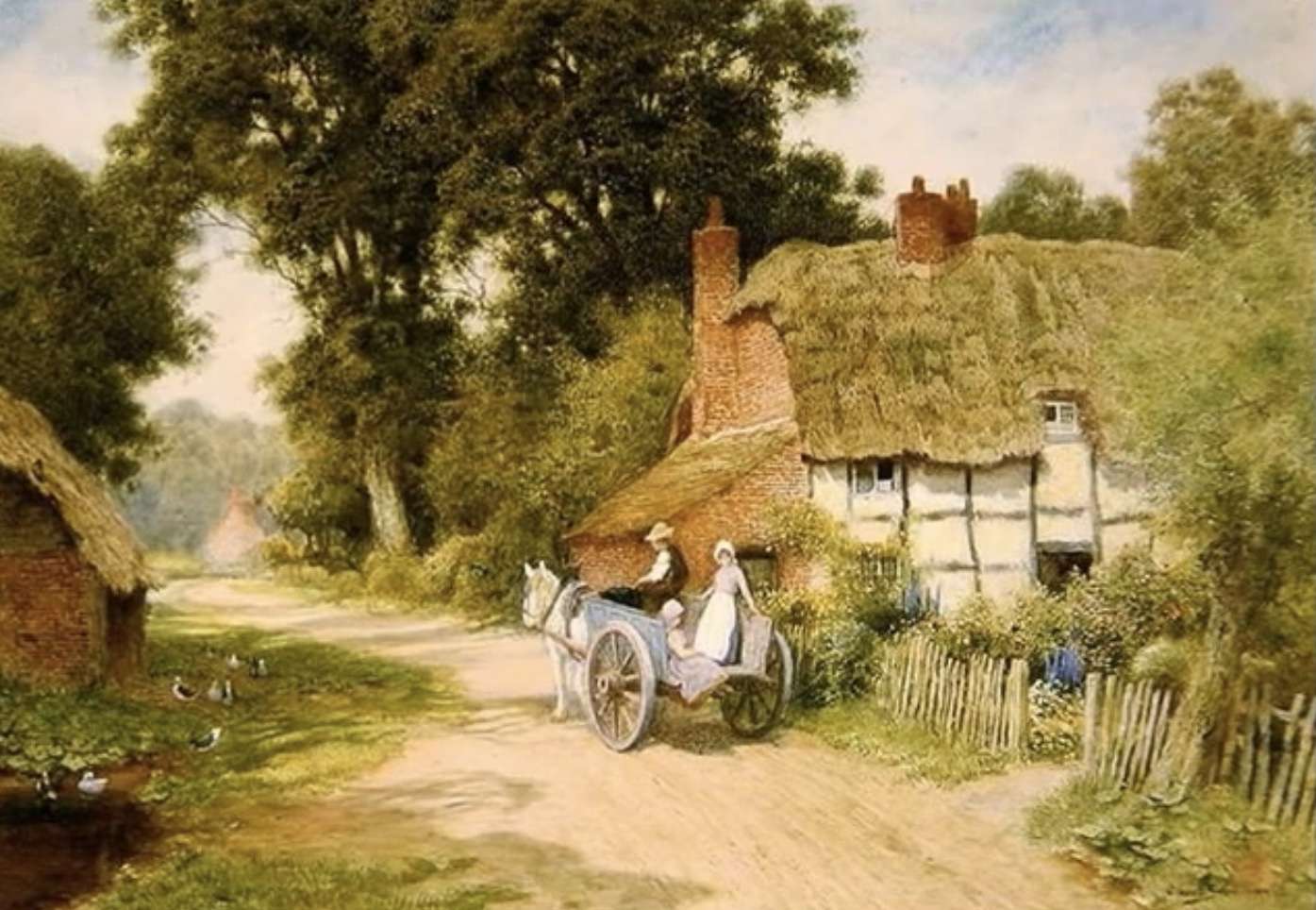 Rustykalna farma puzzle online