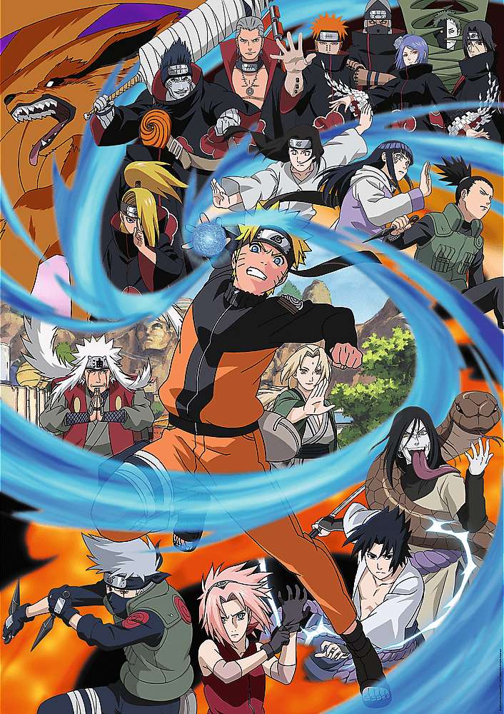 Naruto Shippuden skládačky online