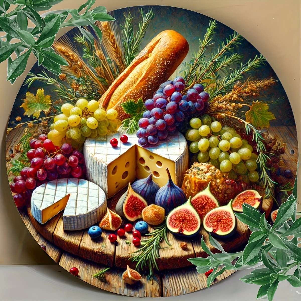 deska serów z figami puzzle online