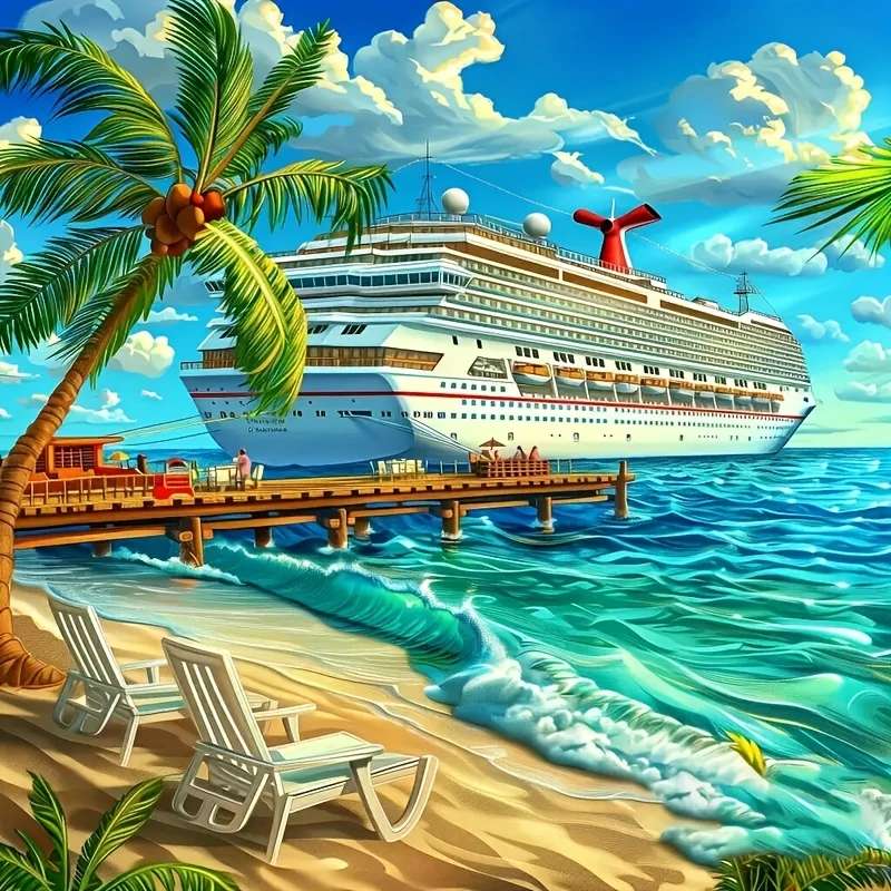 statek wycieczkowy puzzle online