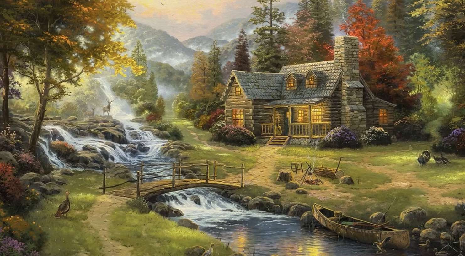 静かなシーン オンラインパズル