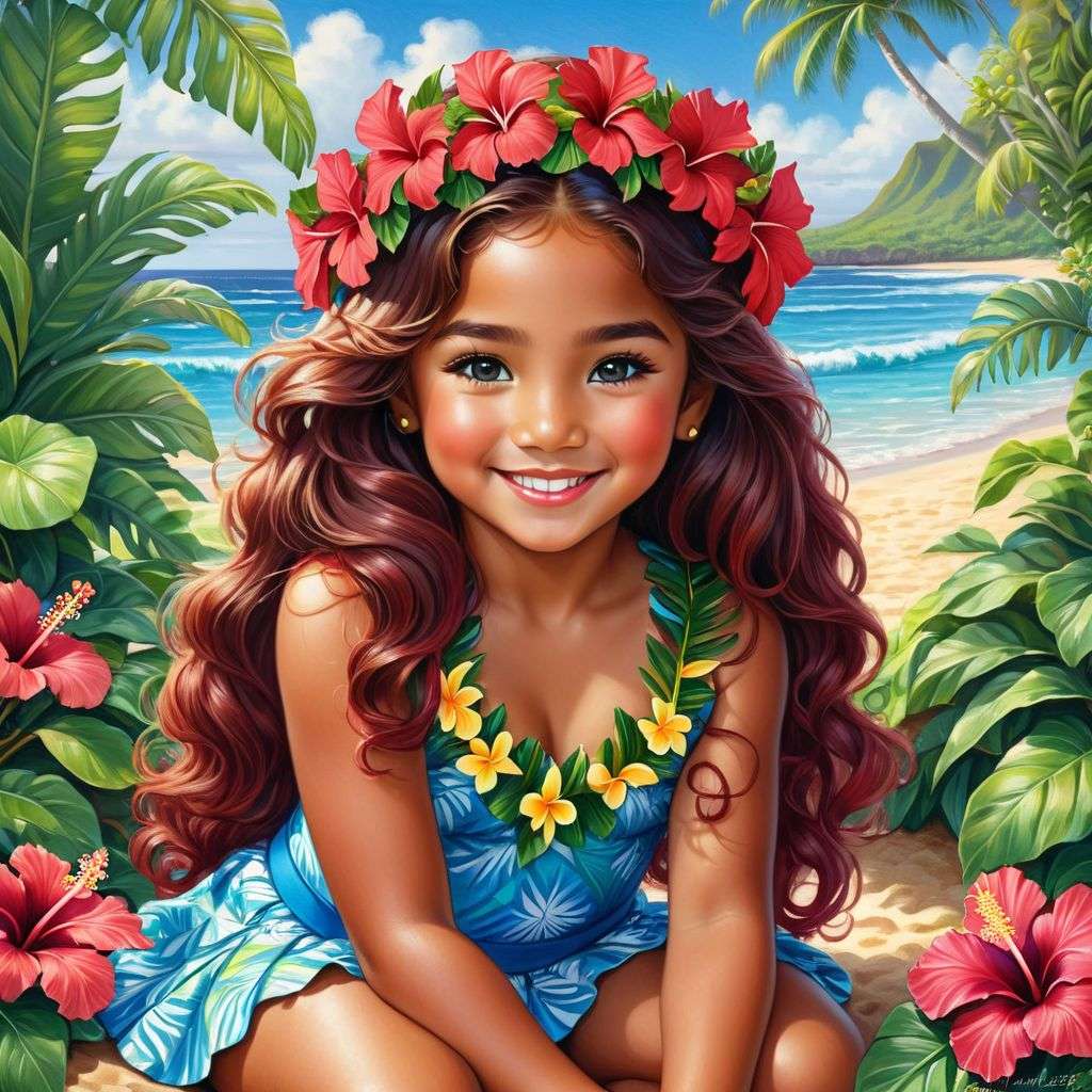 Taiatiaans kind legpuzzel online