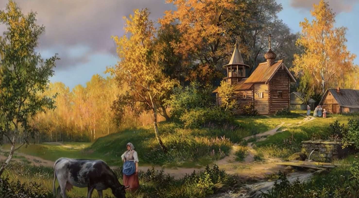 Ich jedyna krowa puzzle online