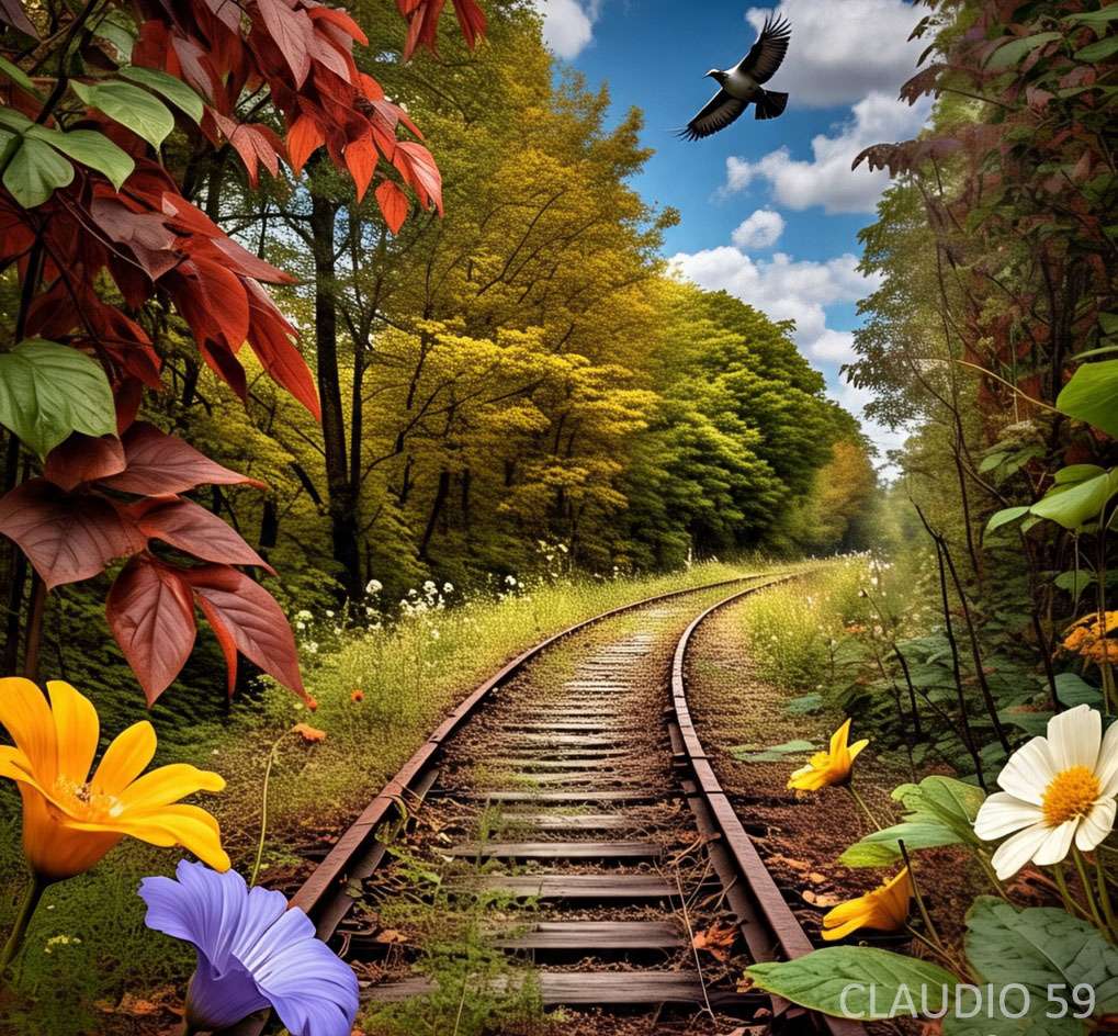 Opuszczone drogi puzzle online