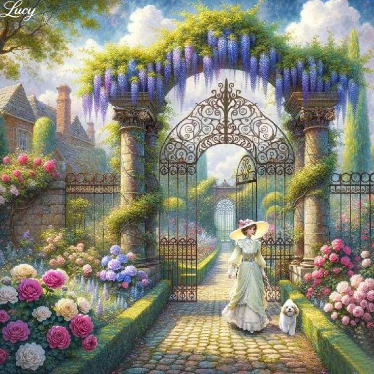 Reggeli séta online puzzle