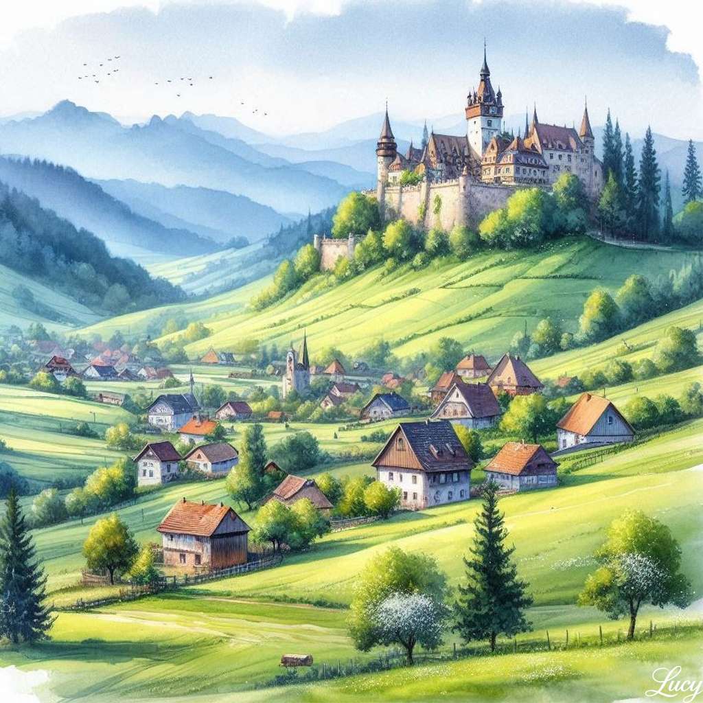 Transylvania Landscape puzzle online
