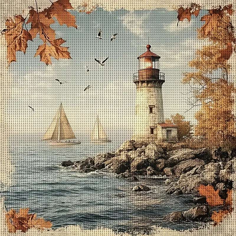widok na latarnię morską puzzle online