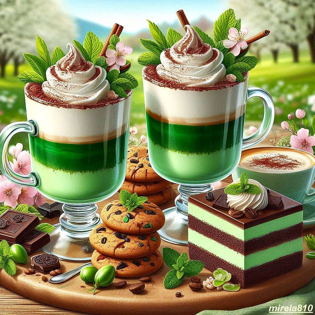 Bonbons verts puzzle en ligne