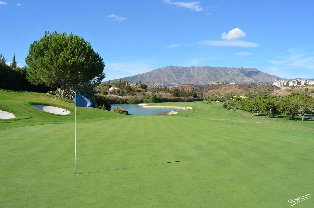 Golf, Hiszpania, Santana. puzzle online