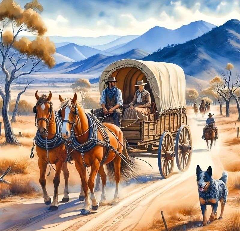 Styl zachodni puzzle online