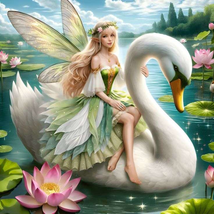 Wróżka na Łabędziu puzzle online