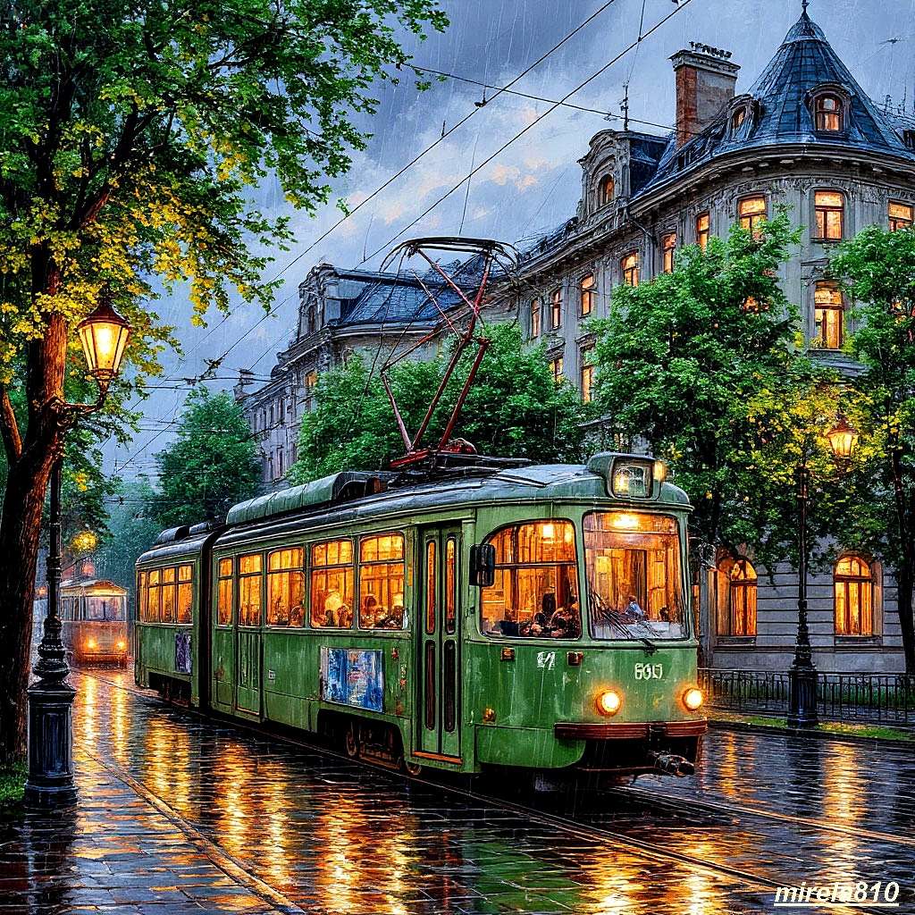 Na mieście puzzle online