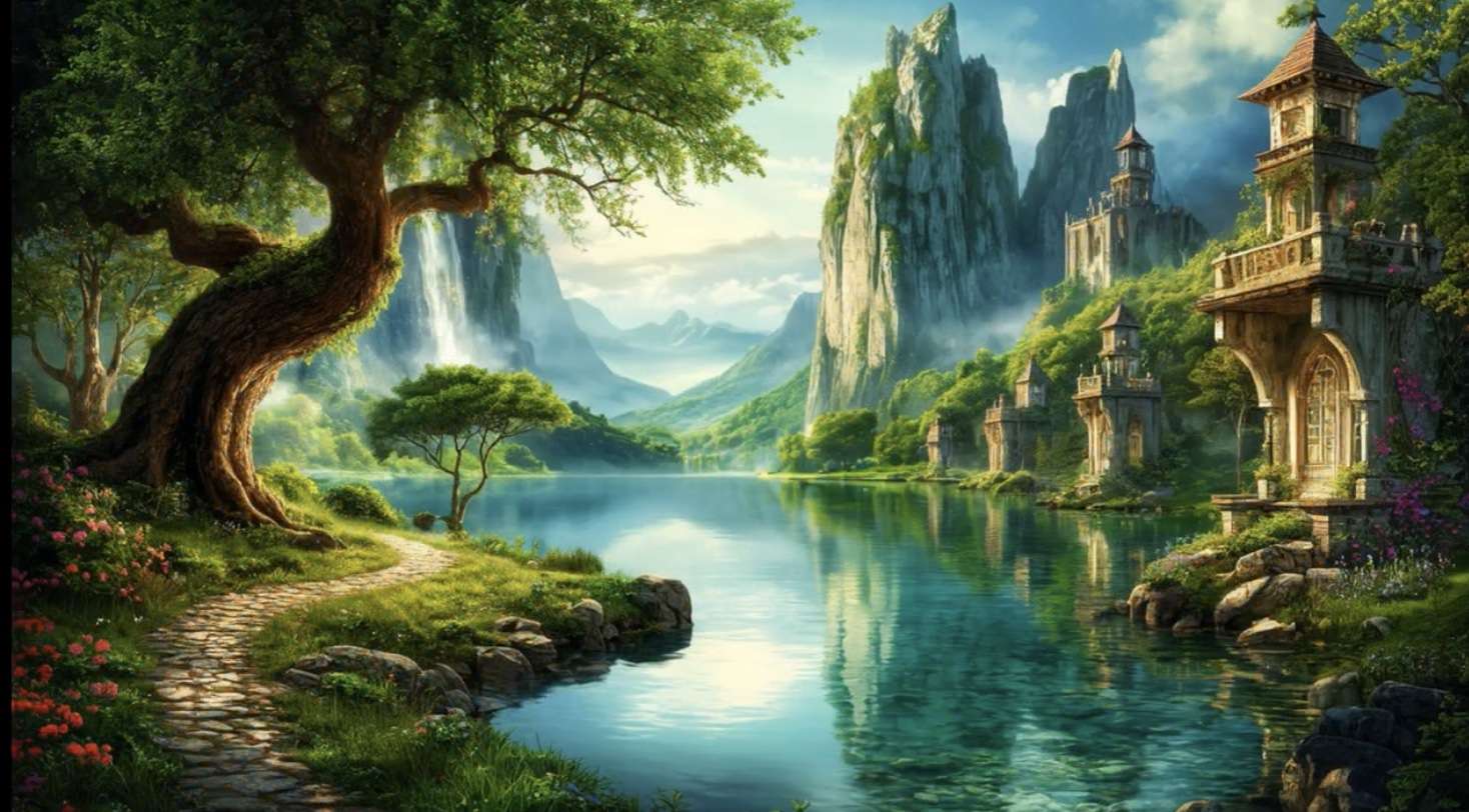 Between the high mountains online puzzle