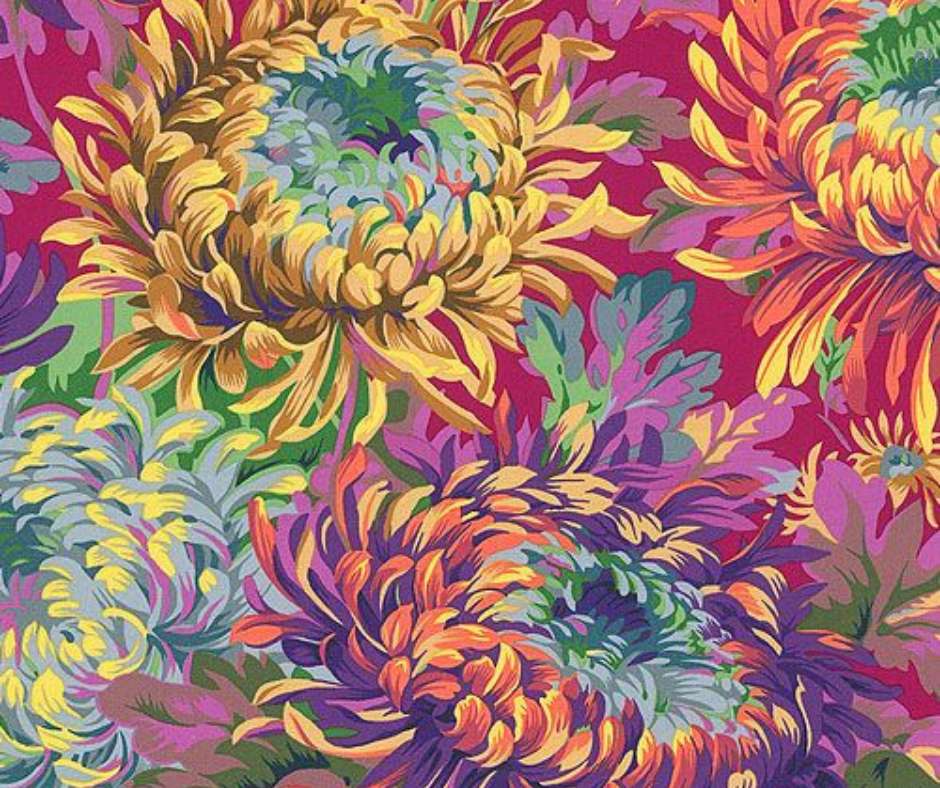 Fleurs brillantes et audacieuses puzzle en ligne