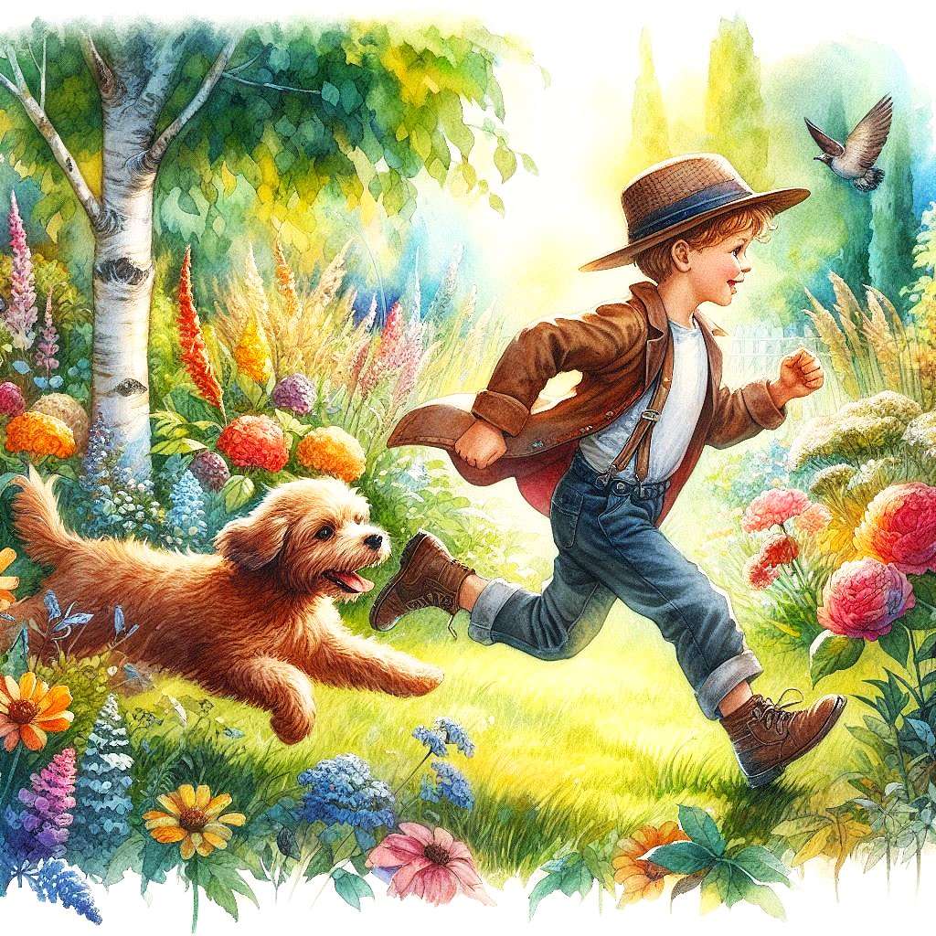 harce w ogrodzie puzzle online