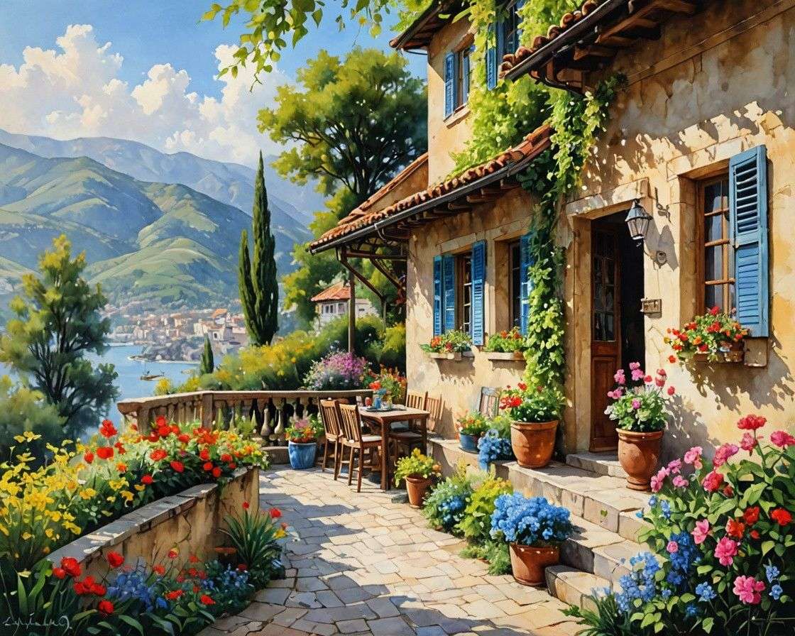 śródziemnomorski puzzle online