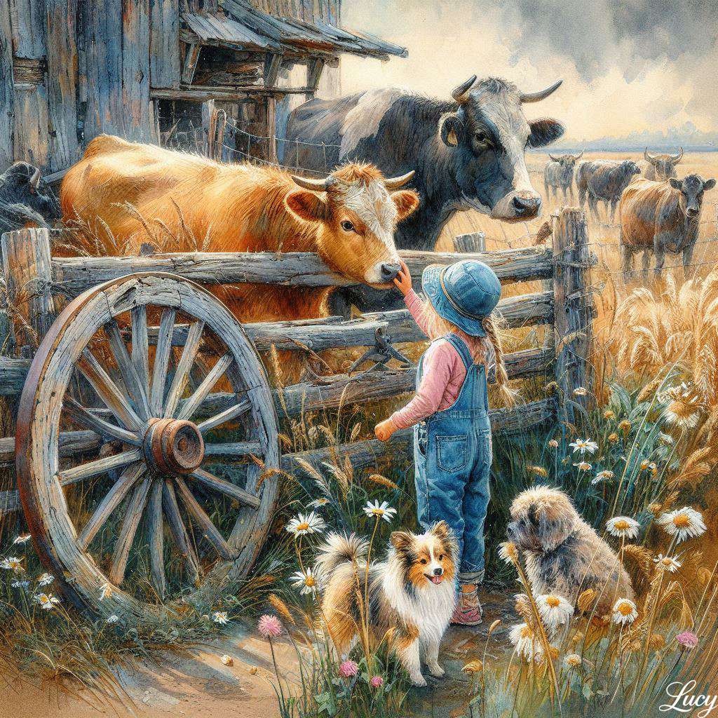 Wagon wyblakły puzzle online