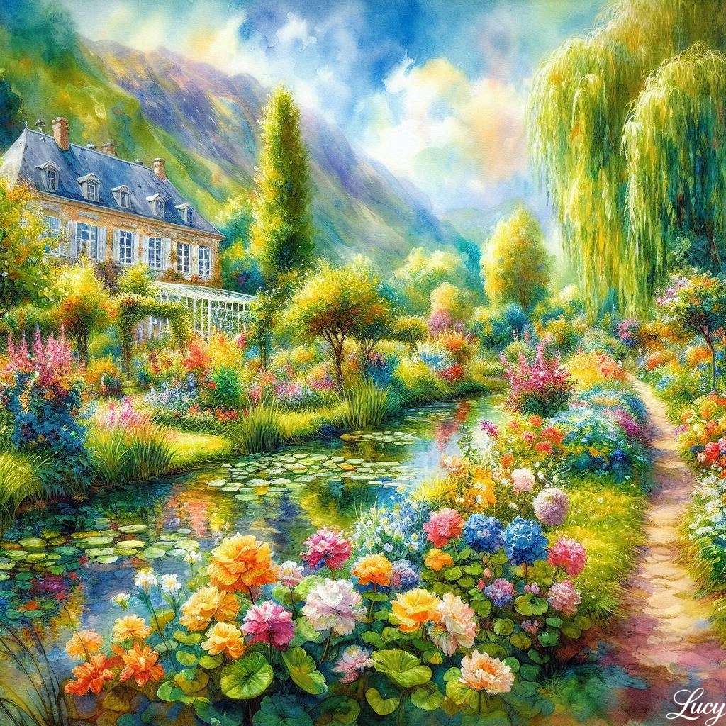 Giardino di Monet puzzle online