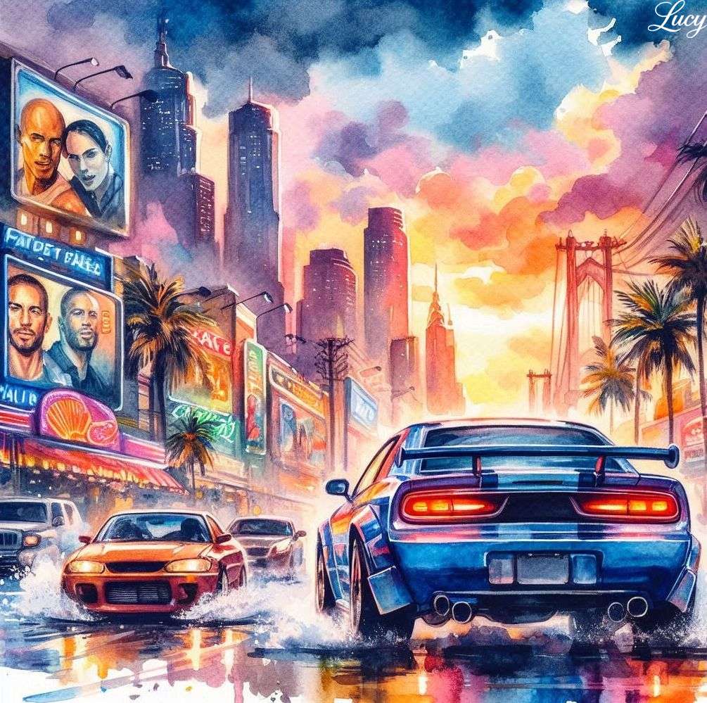 Fast and furious jigsaw puzzle online