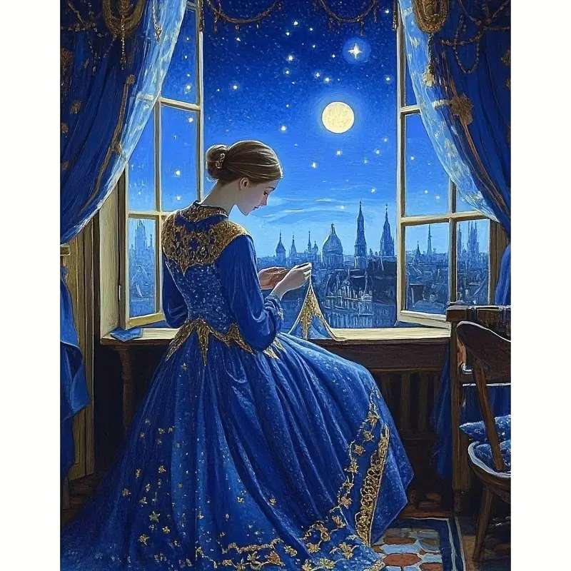 dalla finestra al chiaro di luna puzzle online