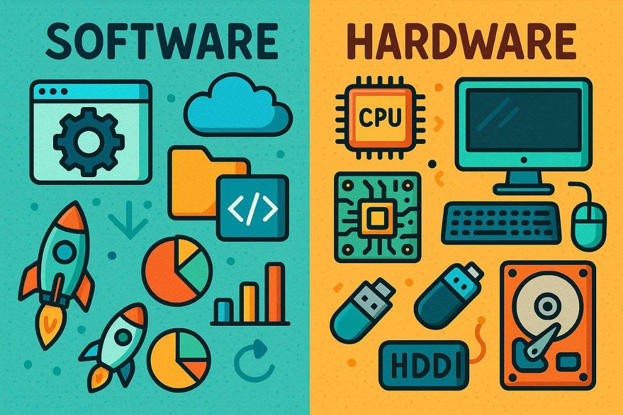 SPRZĘT I OPROGRAMOWANIE puzzle online