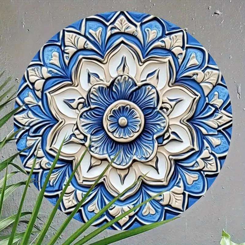 mandala blu puzzle online