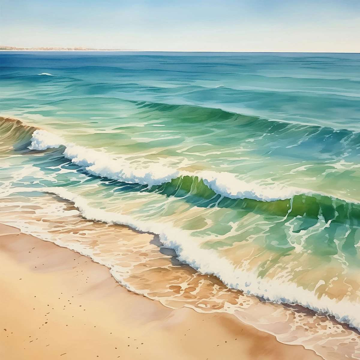 paesaggio marino puzzle online