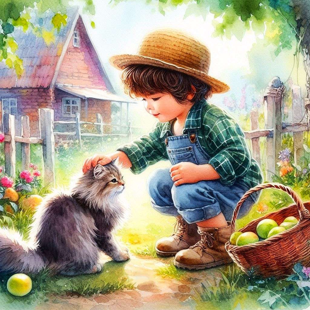 wakacyjne spotkanie puzzle online