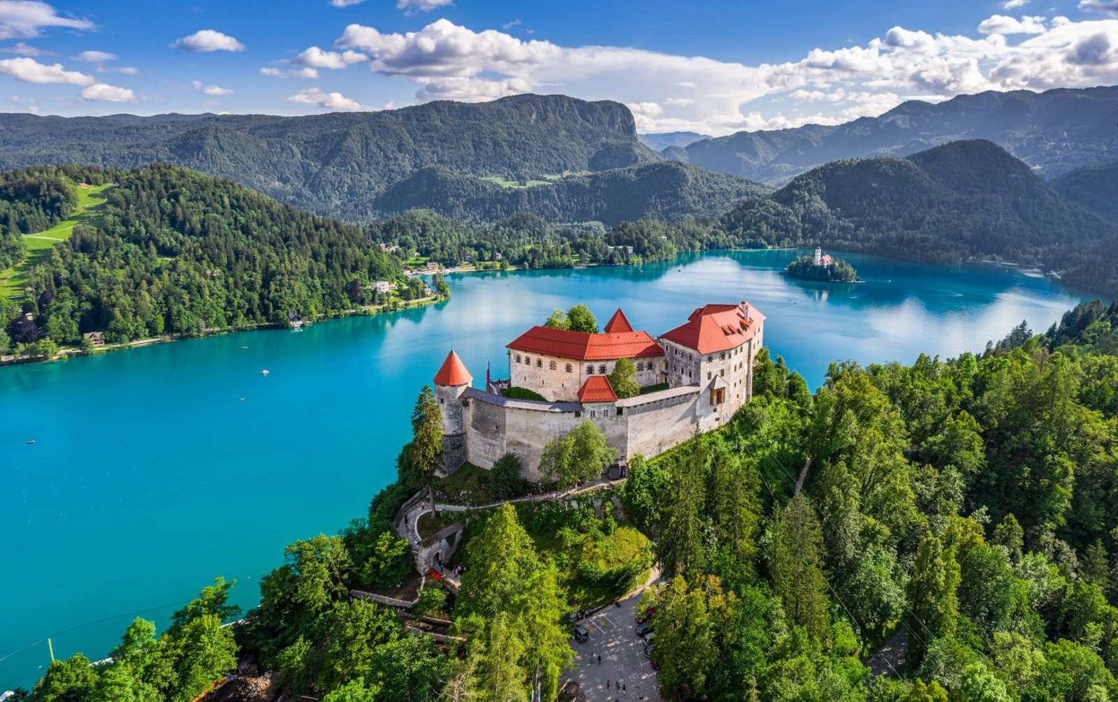 Lake Bled Castle legpuzzel online