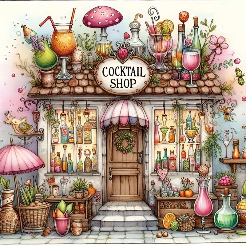 zaproszenie do zabawy - Cocktail Bar puzzle online