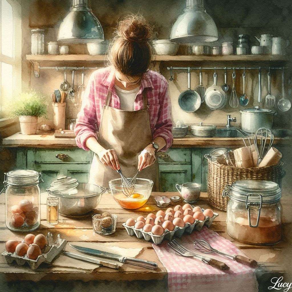 Przytulny szum kuchenny puzzle online