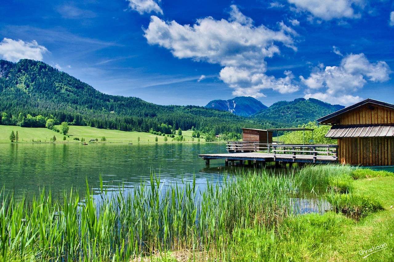 Bergen, więcej, molo, spokój. puzzle online