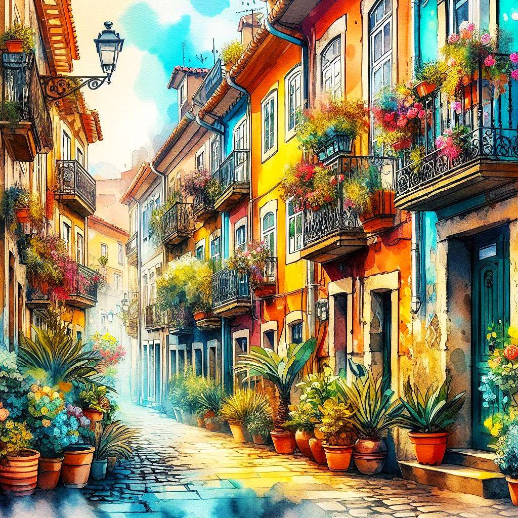 Portuguese street jigsaw puzzle online