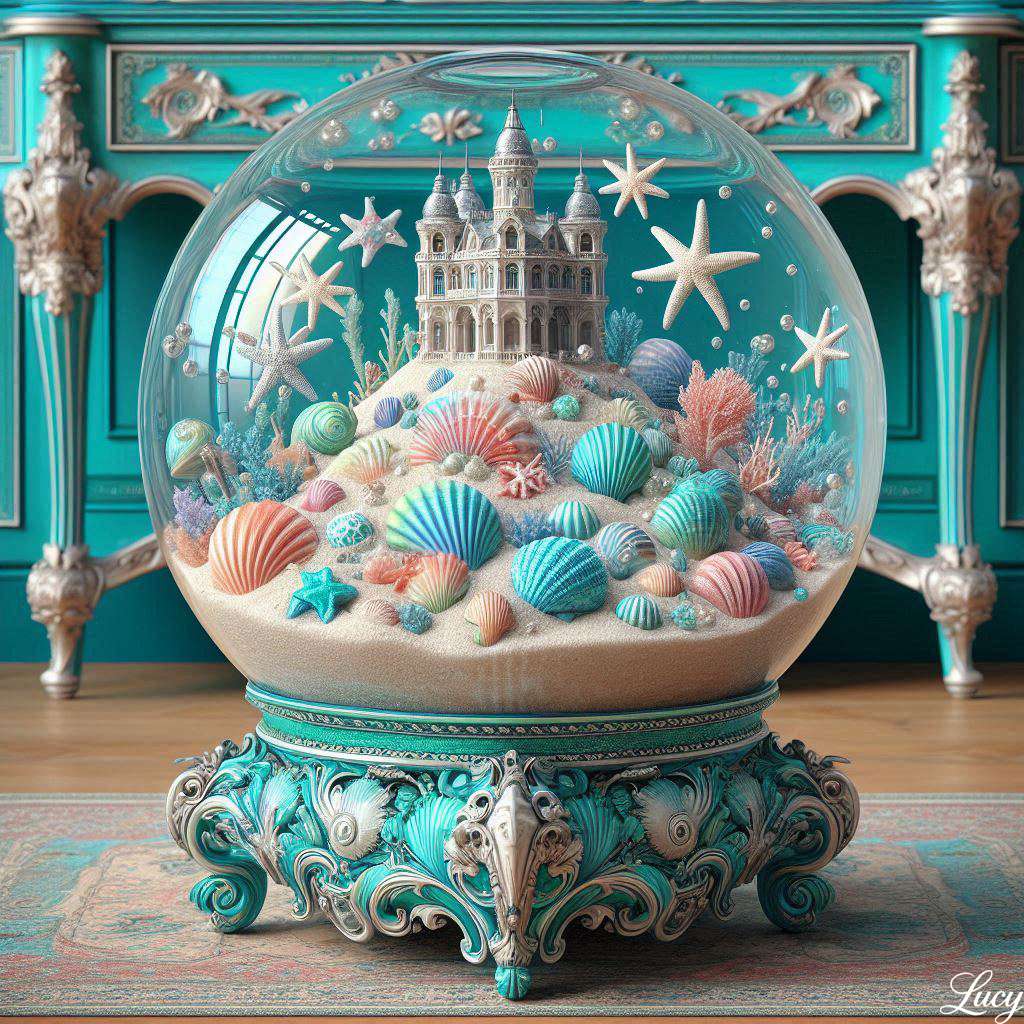 Plaża Crystal Ball puzzle online
