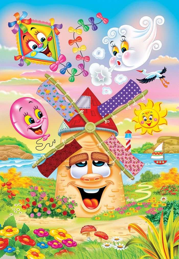 Kraj wesoły wiatr puzzle online