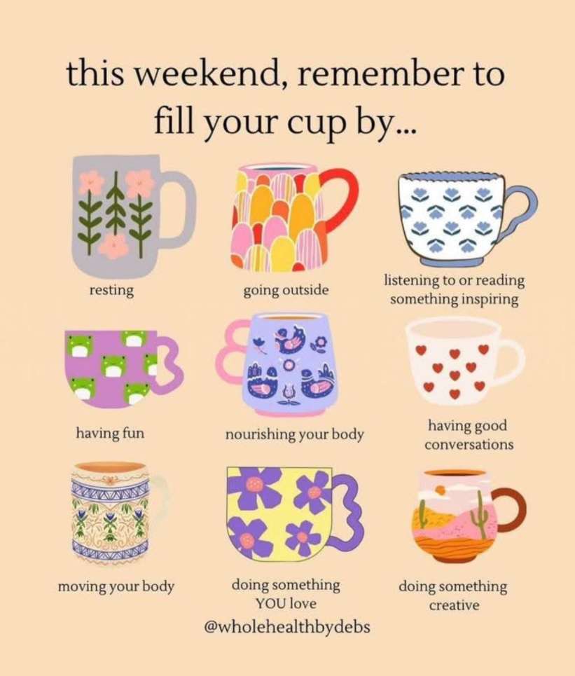 Decorative Cups with Good Advice online puzzle